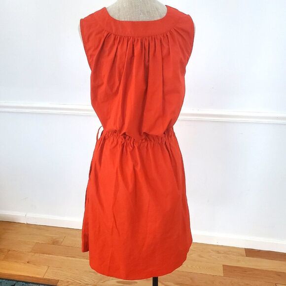 LUCYWILD Garmentory RED Shift DRESS Japanese Cotton Size XS~ NWOT! ~ RET:$515 - Picture 7 of 15